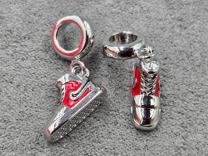 Підвіска 5*8*13 мм з бейлом 8*2,7 мм колір сталь (гіпоалергений сплав)