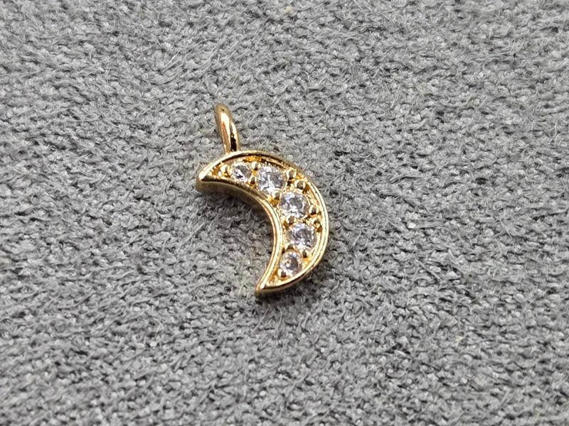 Підвіска 5*10 мм колір золото (гіпоалергений сплав)