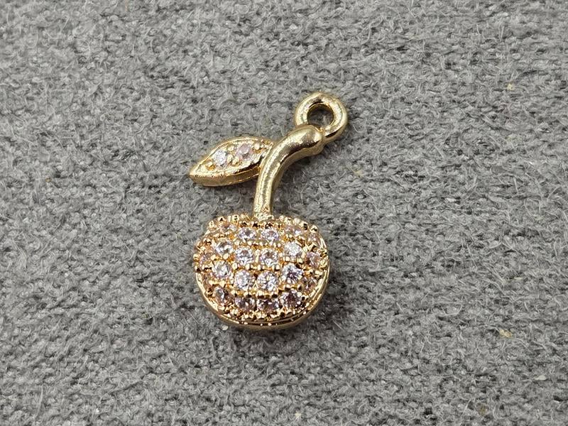 Підвіска 8*14 мм колір золото (гіпоалергений сплав)