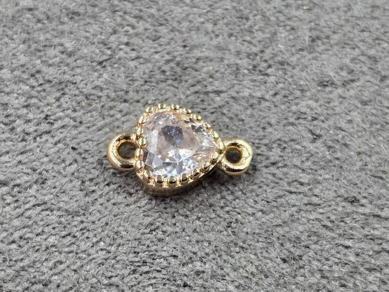 Конектор 16*10 мм колір золото (гіпоалергений сплав)