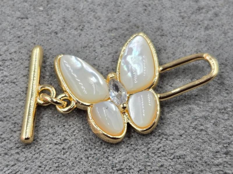 Замок тогл 16*24 мм колір золото (гіпоалергений сплав)