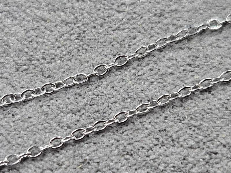 Ланцюг 1 мм 1 метр з нержавіючої сталі