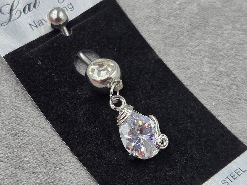 Пірсінг 9 мм висота 38 мм нержавіюча сталь