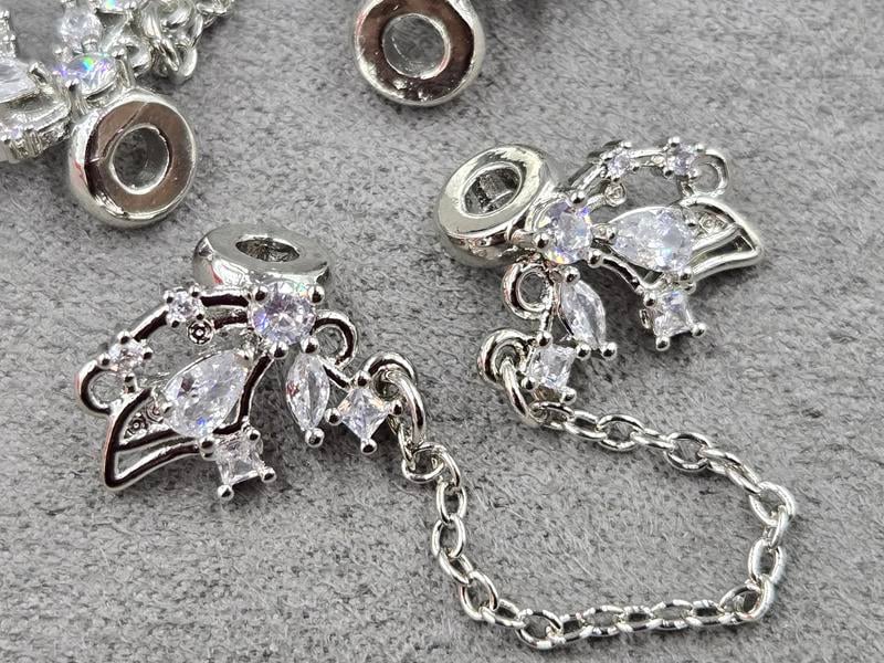 Рондель 8*2,5 мм з бусиною 17*12 мм колір сталь (гіпоалергений сплав)