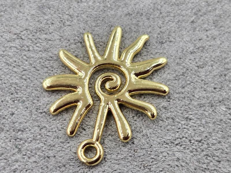 Підвіска 18*23 мм колір золото (гіпоалергений сплав)