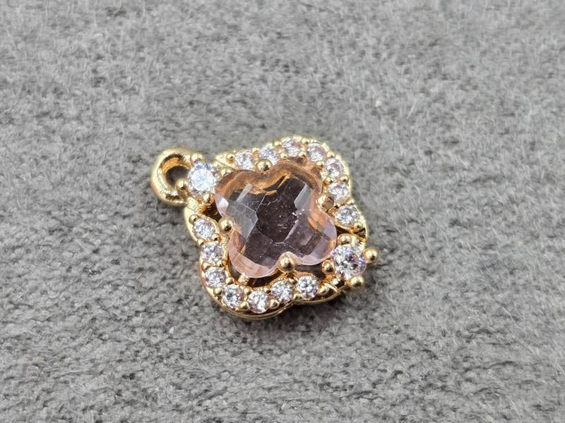 Підвіска 11*14 мм колір золото (гіпоалергений сплав)