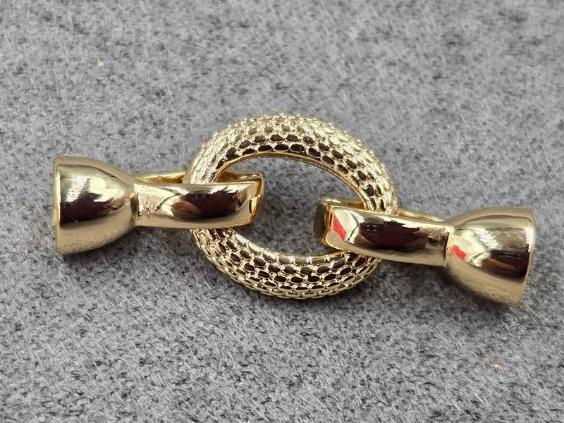 Замок 10*20 мм колір золото (гіпоалергенний сплав)