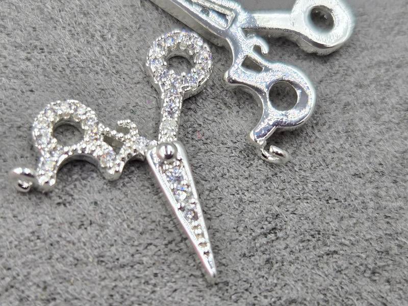 Підвіска 17*22 мм колір срібло (гіпоалергений сплав)