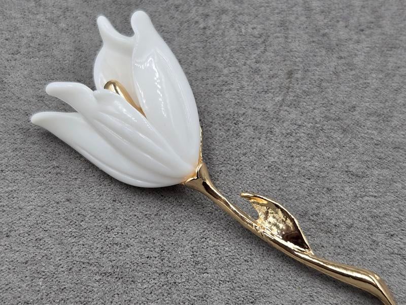 Брошка *квітка* 29*75 мм колір золото