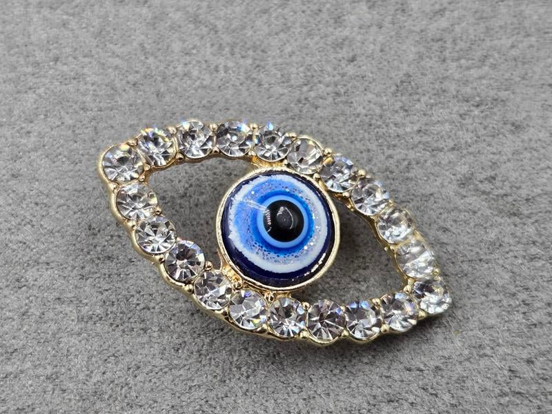 Брошка 20*35 мм золото