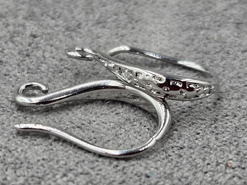 Швенза 2*15 мм колір сталь (гіпоалергений сплав)