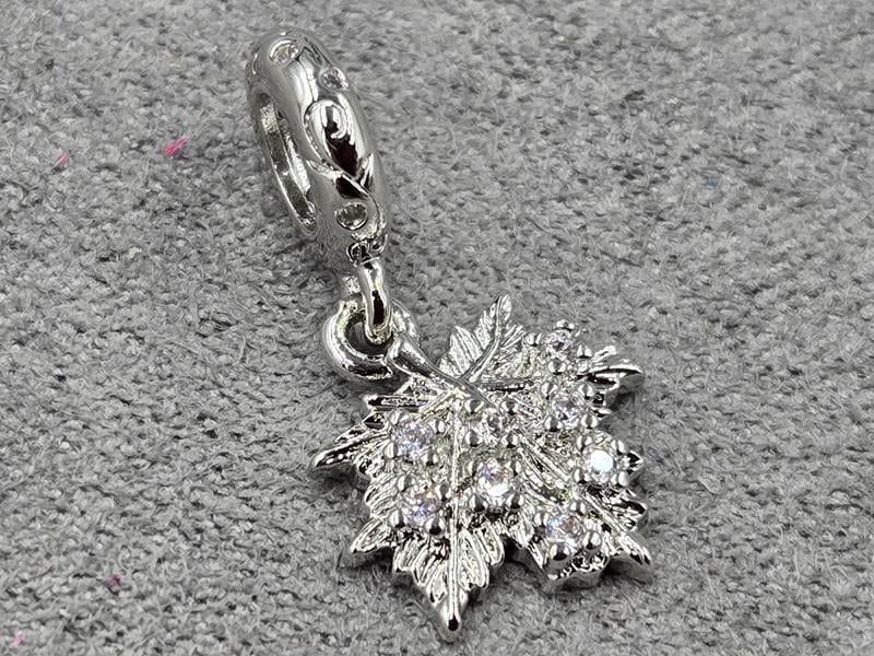 Рондель 2*8 мм отв. 4,3 мм з підвіскою 12*14 мм колір сталь (гіпоалергений сплав)