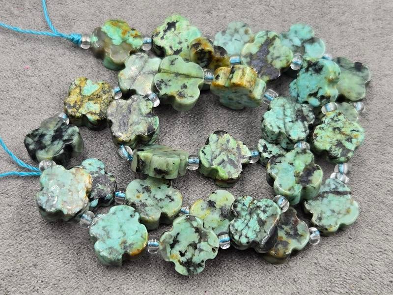 Бірюза конюшина 11 мм довжина 39-40 см