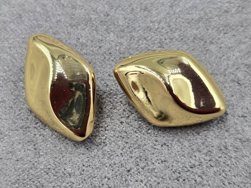 Бусина 8*12*18 мм колір лимонне золото (гіпоалергений сплав)