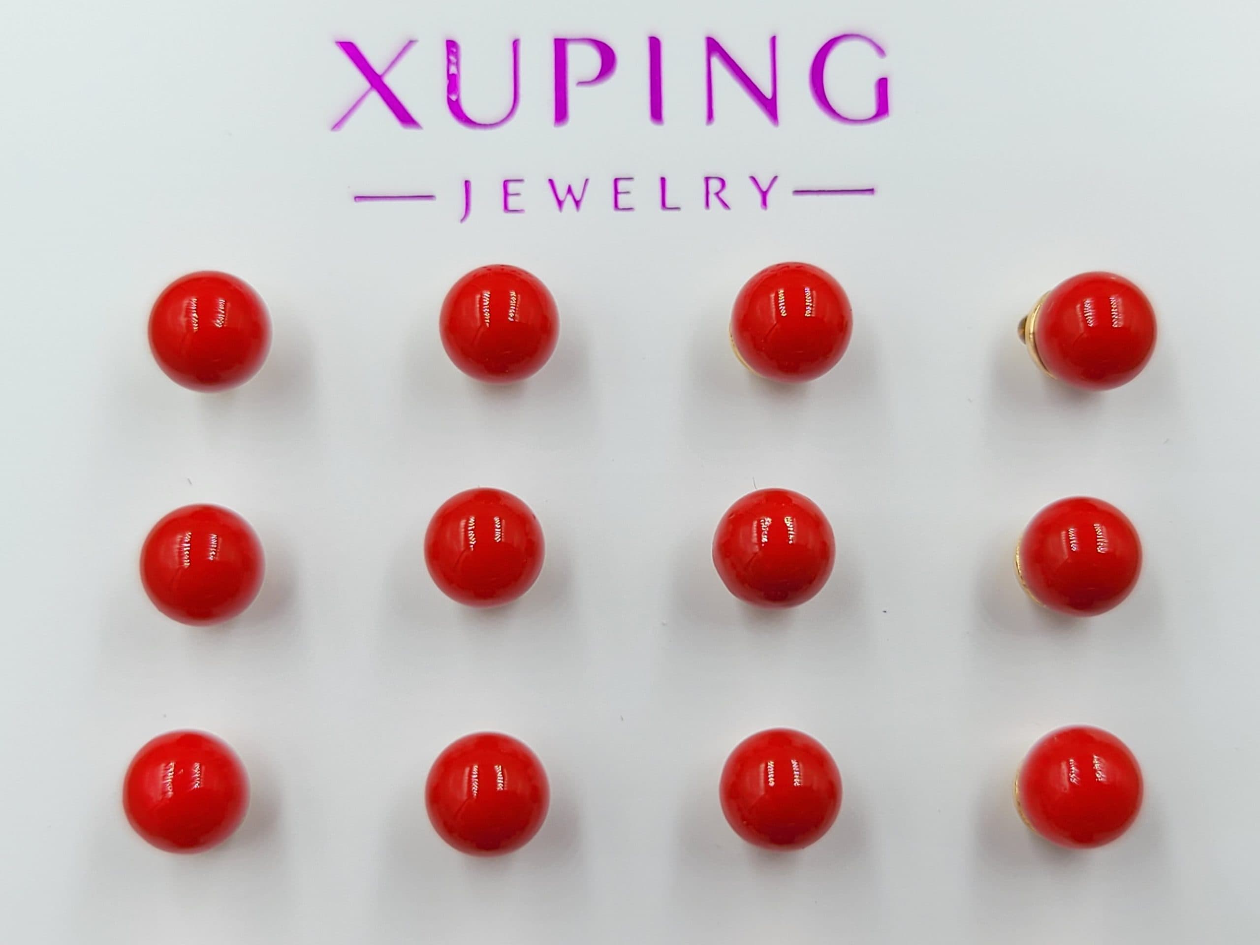 Гвоздики Xuping 5 мм позолота 18к