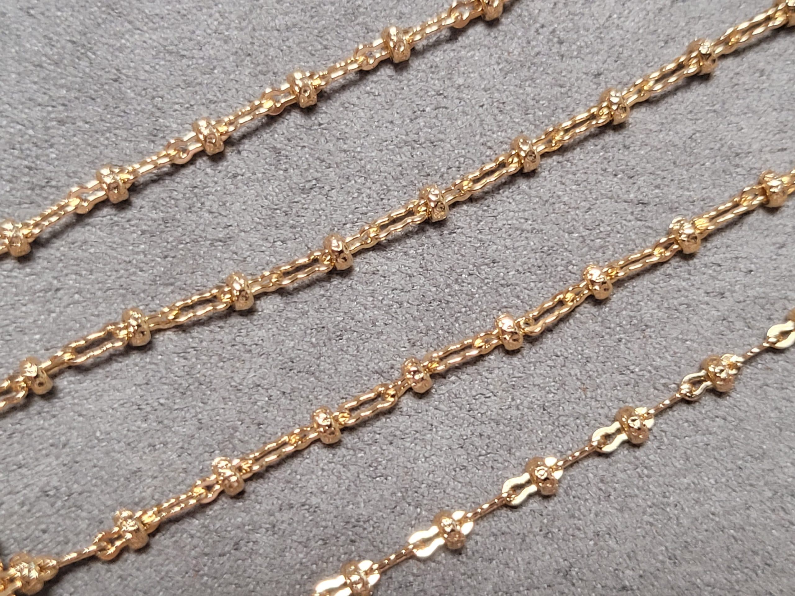 Ланцюжок Xuping 2,8 мм довжина 45 см + 5 см позолота 18к