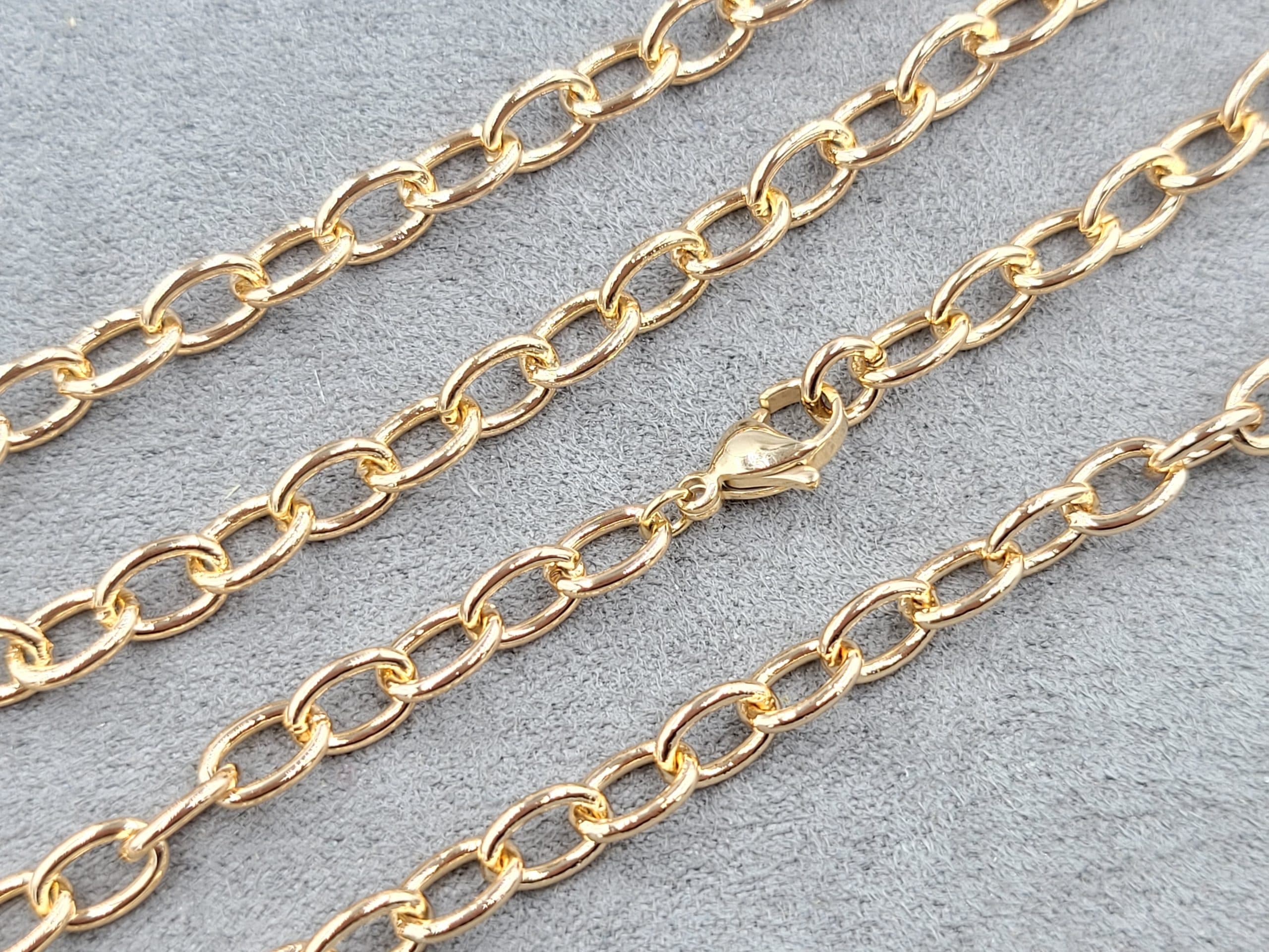 Ланцюжок Xuping 6 мм довжина 50 см колір 18к