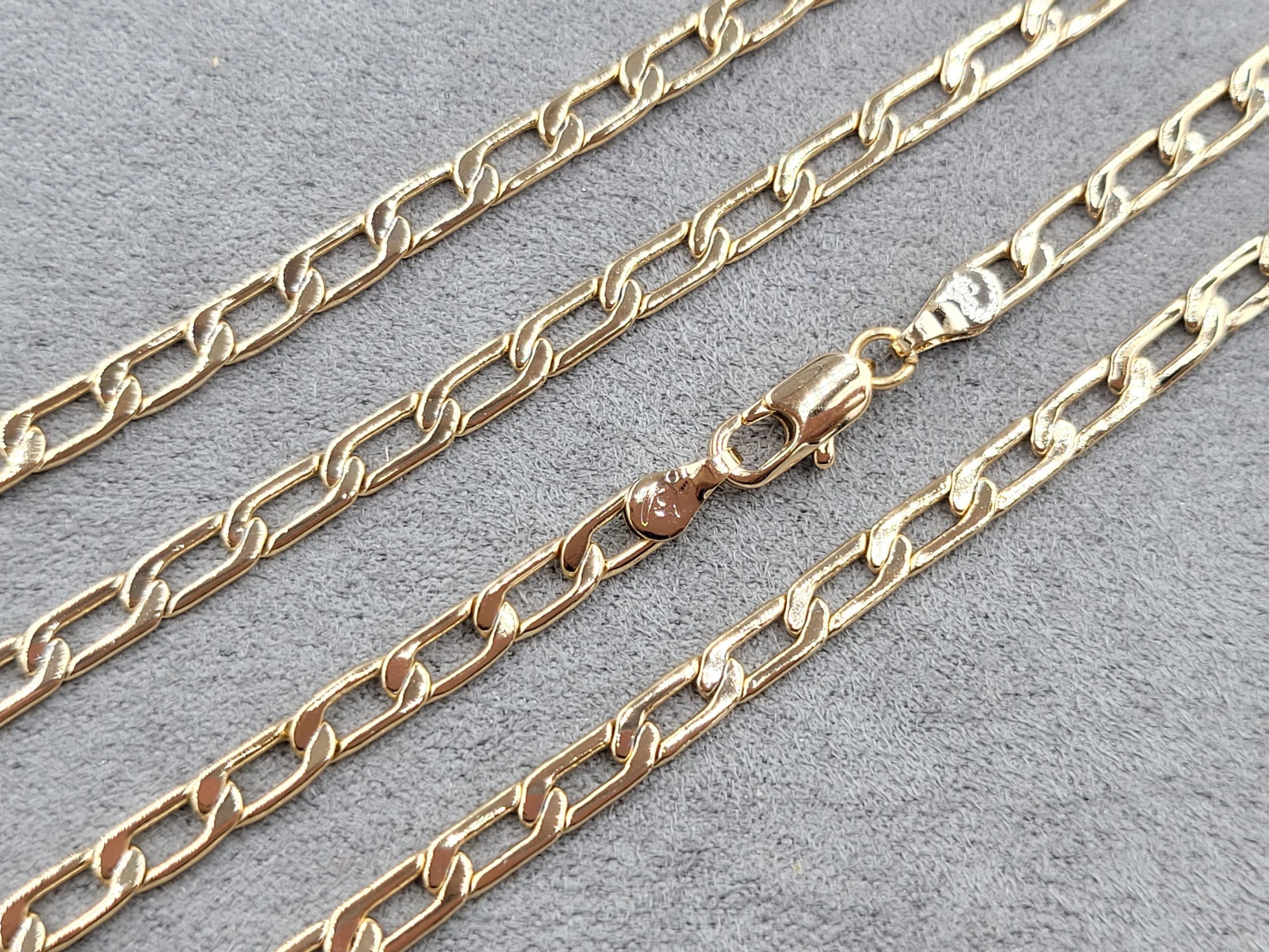 Ланцюжок Xuping 4 мм довжина 60 см колір 18к