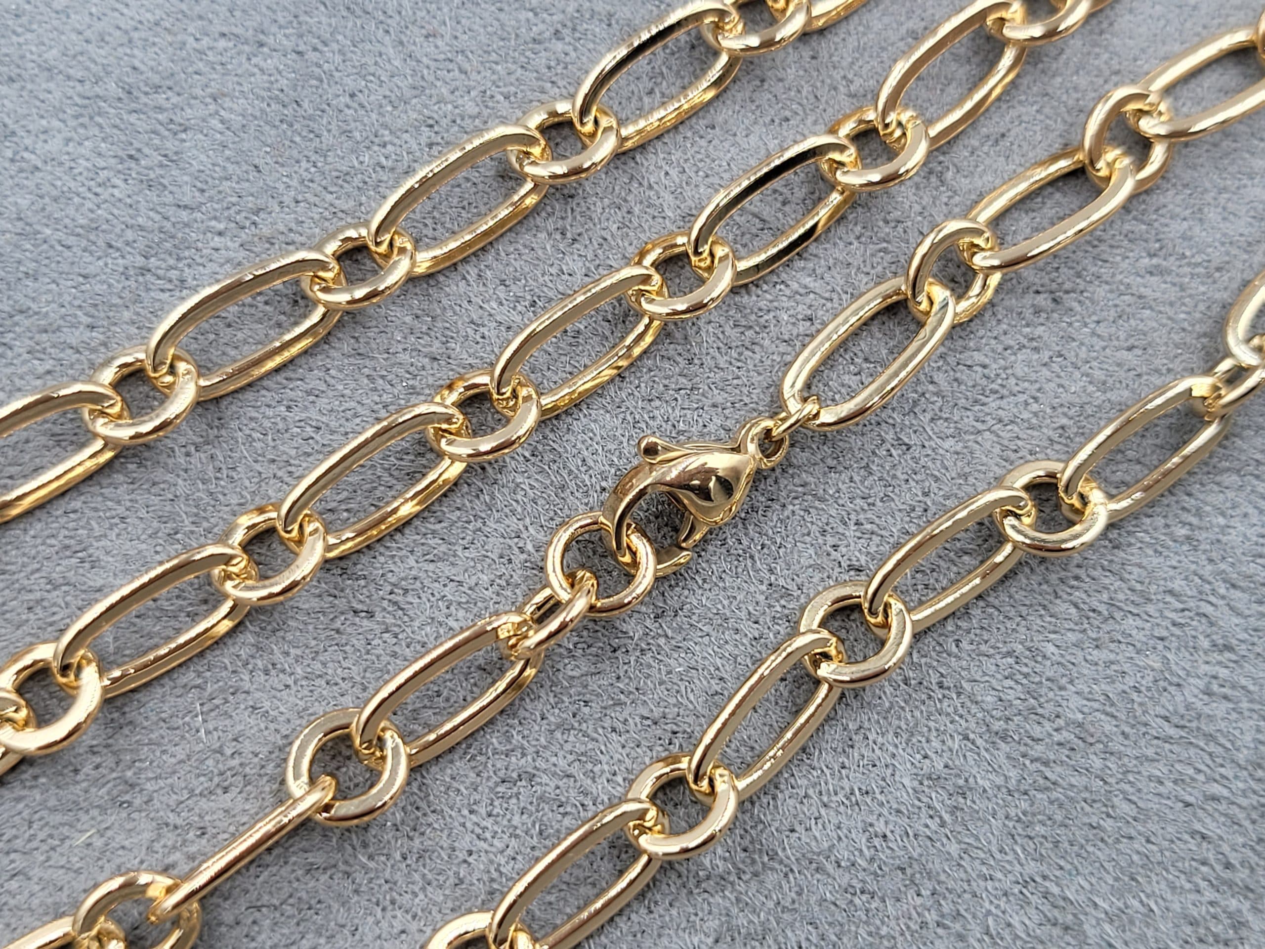 Ланцюжок Xuping 6 мм довжина 60 см колір 18к