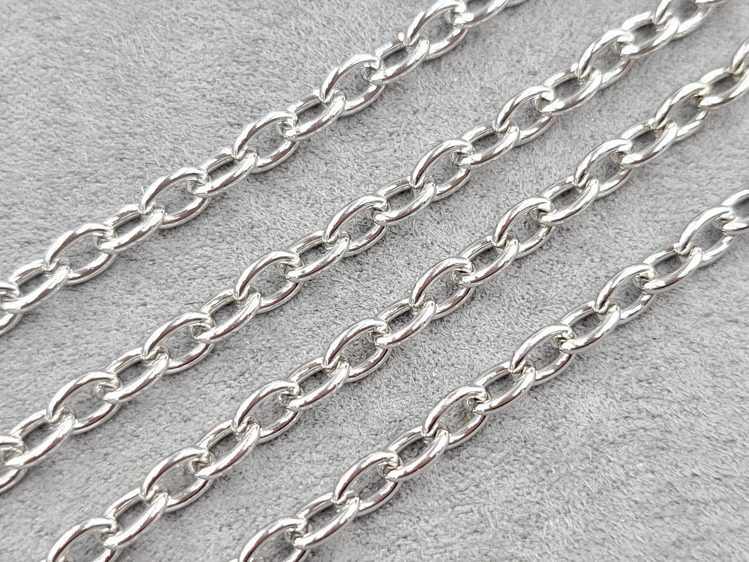 Ланцюжок Xuping 5 мм довжина 60 см родій