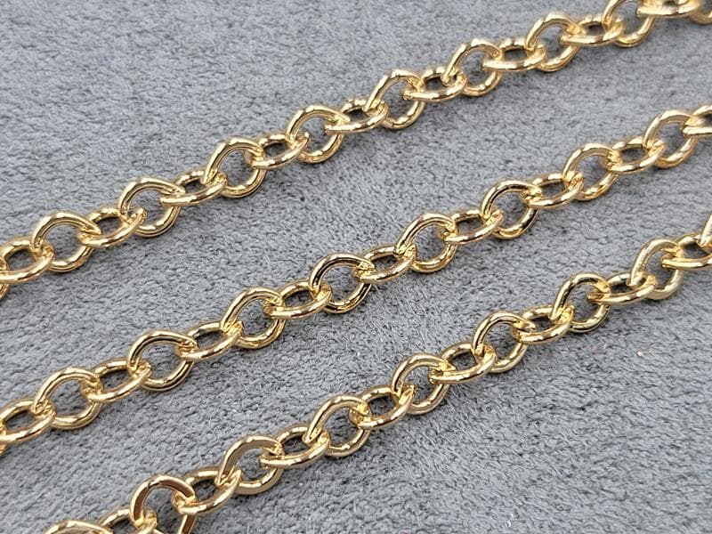 Ланцюжок Xuping д. 55 см т. 5 мм колір 18к