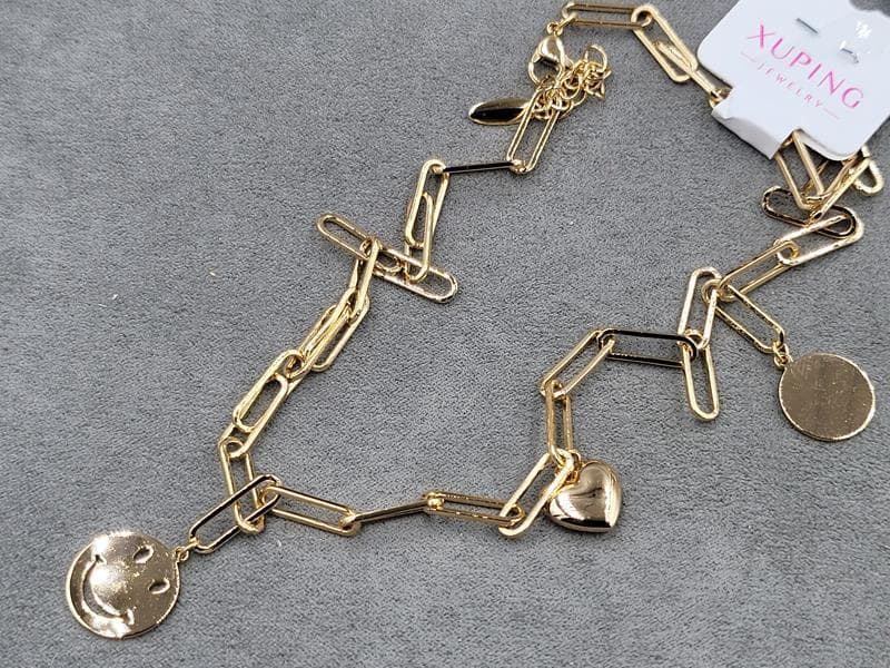 Ланцюжок Xuping 5 мм довжина 45 + 5 см колір 18к