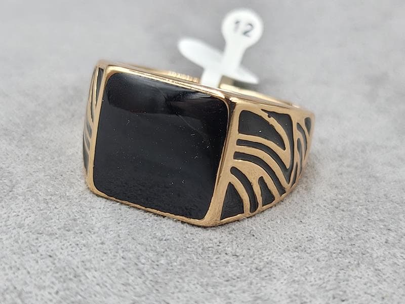 Каблучка Xuping 13,5 мм ( 20,21,22 розмір) колір 18к