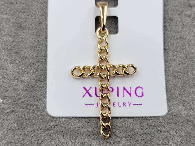 Кулон Xuping 16 мм в. 33 мм колір 18к