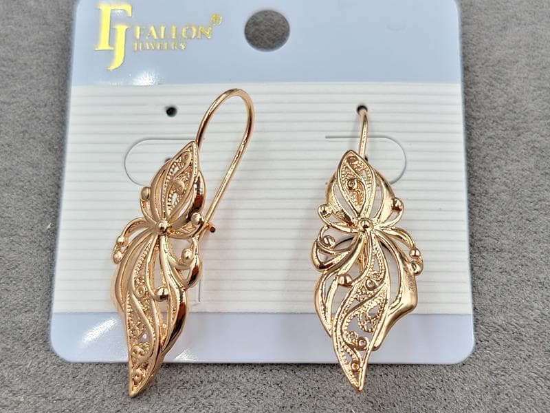 Сережки Fallon 13*39 мм французський замок