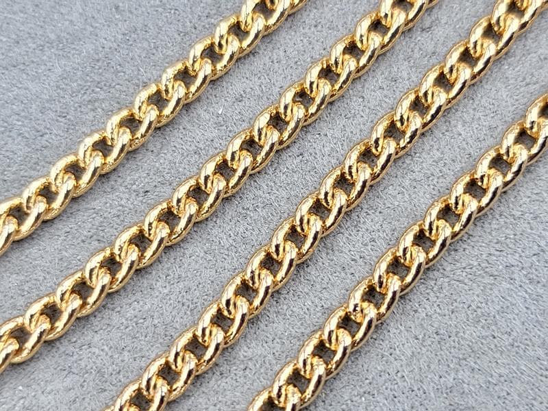 Ланцюг Xuping 4 мм довжина 50 см колір золото