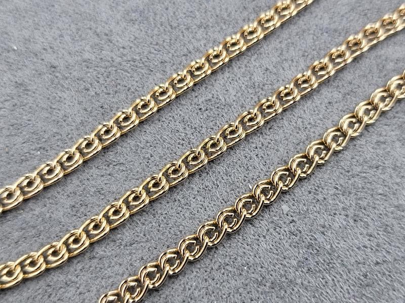 Ланцюг Xuping 3 мм довжина 60 см колір золото