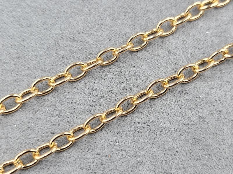 Ланцюг Xuping 4 мм довжина 45 см колір золото