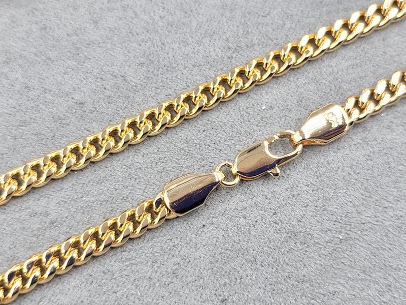 Ланцюг Xuping 4 мм довжина 60 см колір золото