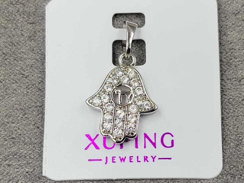 Кулон Xuping 12 мм висота 22 мм родій