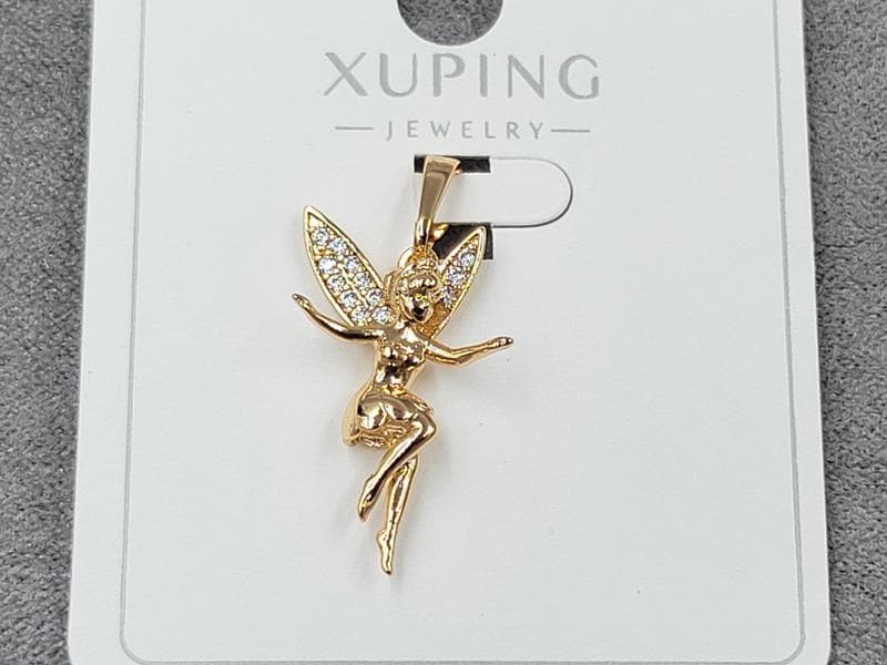 Кулон Xuping 14 мм висота 28 мм колір 18к