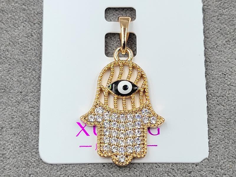 Кулон Xuping 15 мм висота 28 мм колір 18к