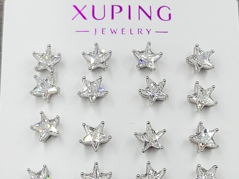 Гвоздики 7 мм Xuping родій