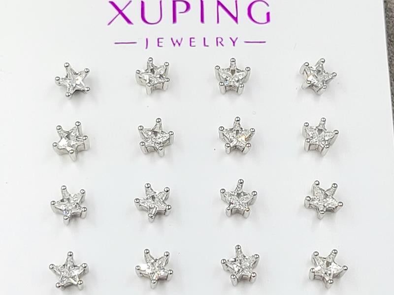 Гвоздики 5 мм Xuping родій