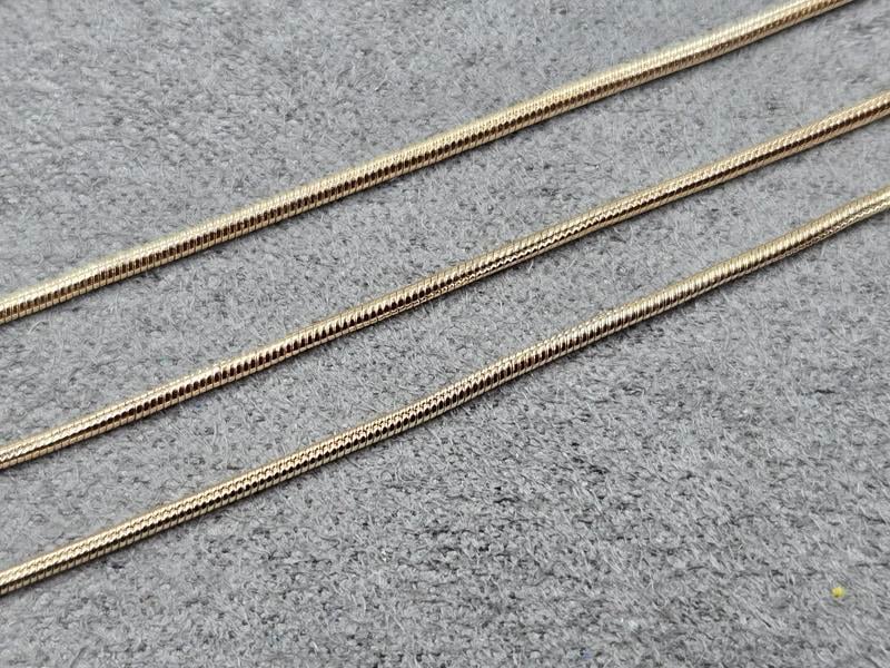 Ланцюг Xuping 1 мм довжина 60 см колір золото