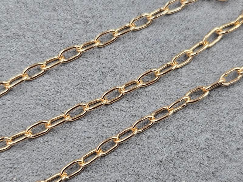 Ланцюг Xuping 3,5 мм довжина 45 см колір золото