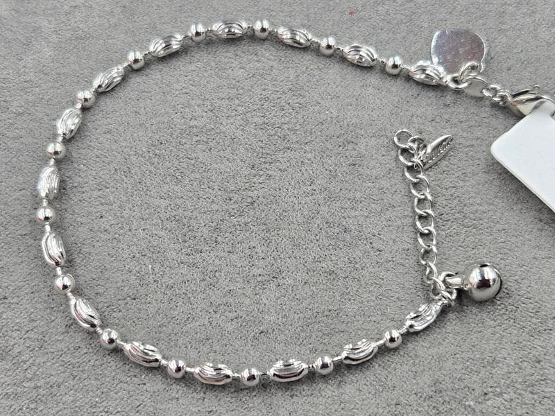 Браслет Xuping 4 мм довжина 15+4 см (родій)