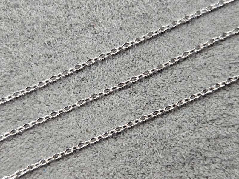 Ланцюг Xuping 0,8 мм довжина 60 см родій