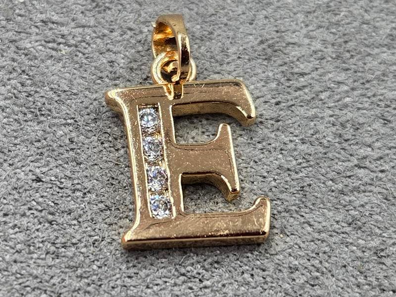 Кулон Xuping 11 мм висота 16 мм колір 18к