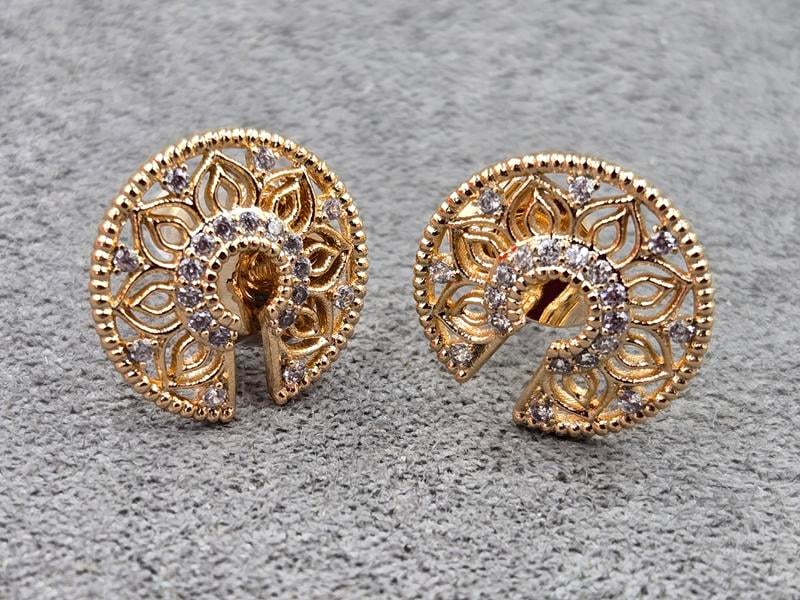 Гвоздики 13 мм Xuping колір 18к