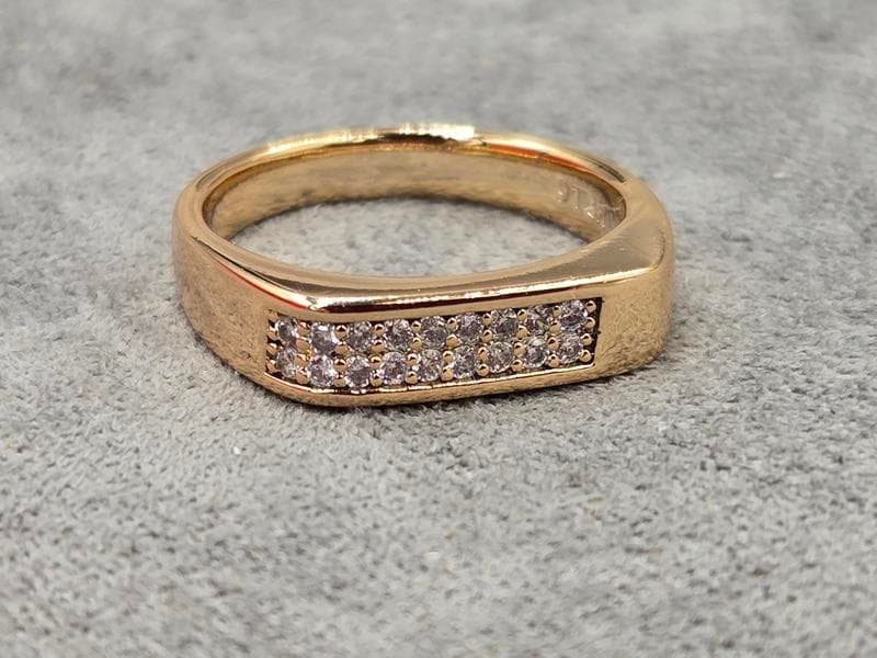 Каблучка Xuping 5 мм (16 розмір) колір 18к