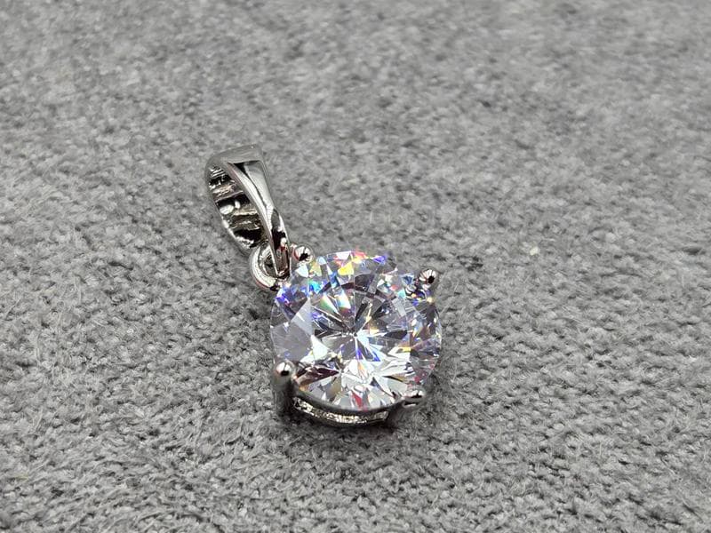 Кулон Xuping 8 мм висота 16 мм родій