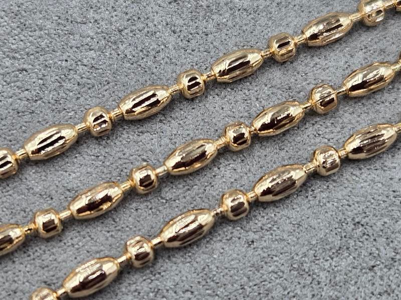 Ланцюг Xuping 3 мм довжина 45 см колір золото