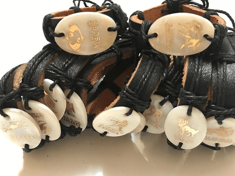 Браслеты *знаки зодиака* 12шт